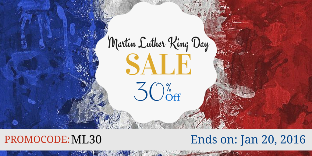 Steal The Deal: Save 30% at MLK day SALE