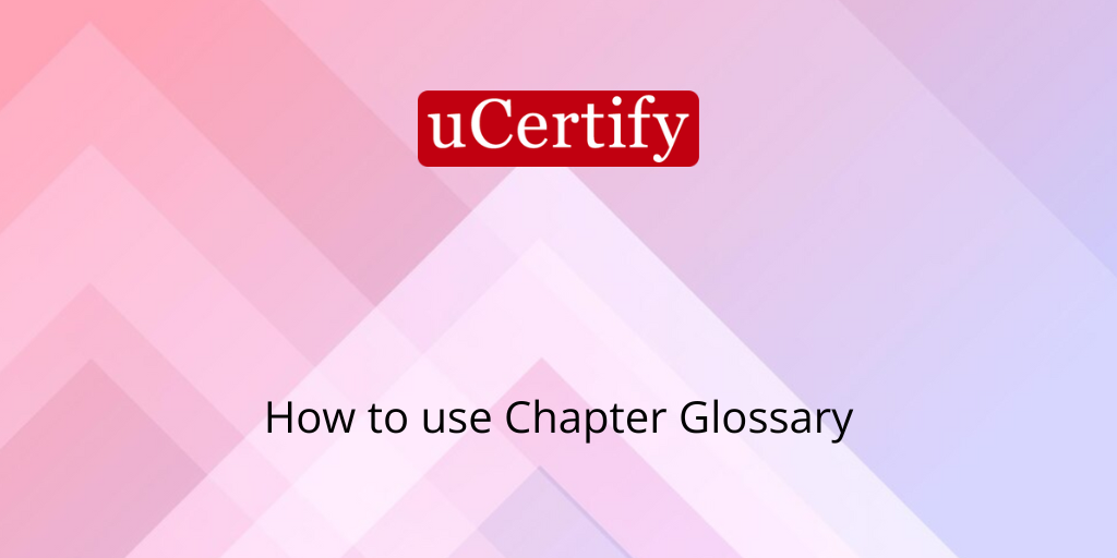 listview: How to use Chapter Glossary