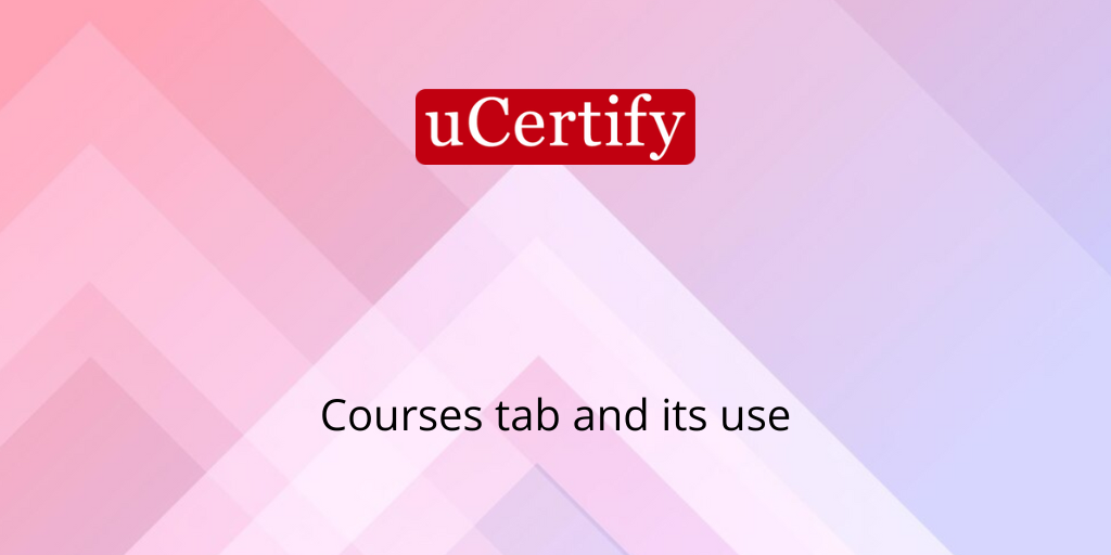 listview: Courses tab and its use