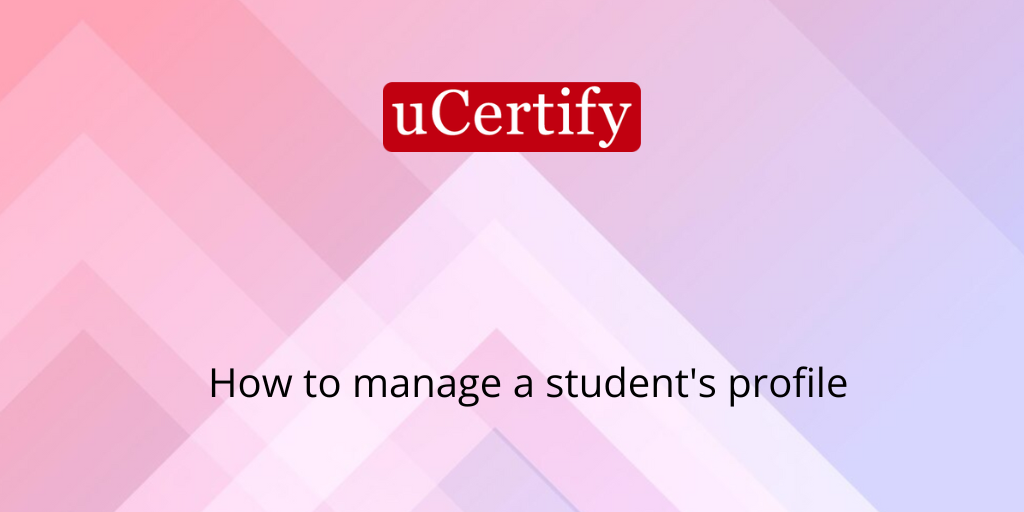 listview: How to manage student profile