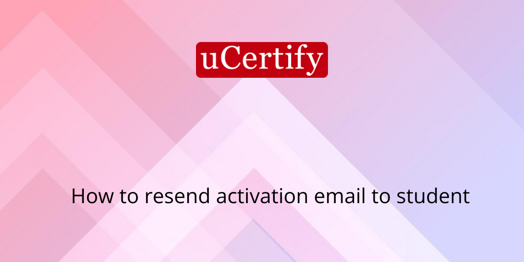listview: How to resend activation email to student