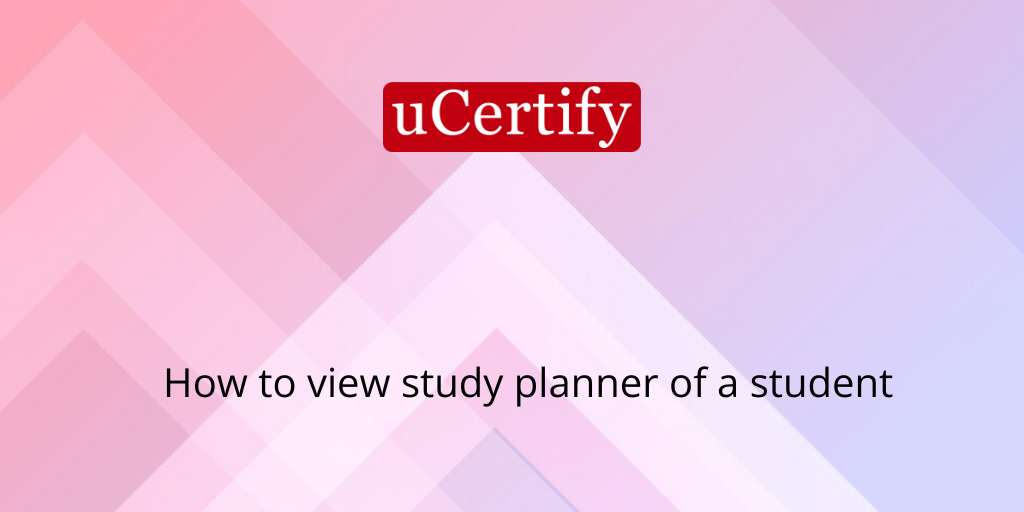 listview: How to view study planner of a student